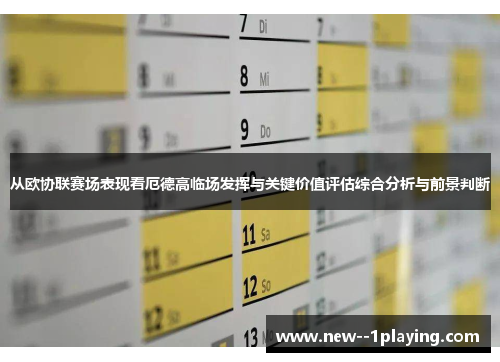 从欧协联赛场表现看厄德高临场发挥与关键价值评估综合分析与前景判断